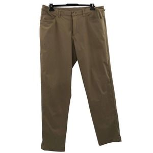 Lululemon ABC Pants Size 36 Men Khaki Tan Active